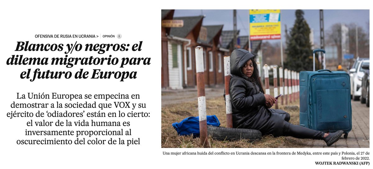 La transgresión sistemática e institucionalizada de nuestros principios como Unión Europea es la mejor gasolina que necesitan los pirómanos que quieren incendiarla. Y no estamos dejando un principio vivo en el ámbito migratorio. 
Lo explico hoy en <a href="/Planeta_Futuro/">ELPAÍS PlanetaFuturo</a>