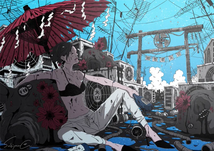 最近個人的な作品あげられてないので過去のを再掲、失礼します、、 