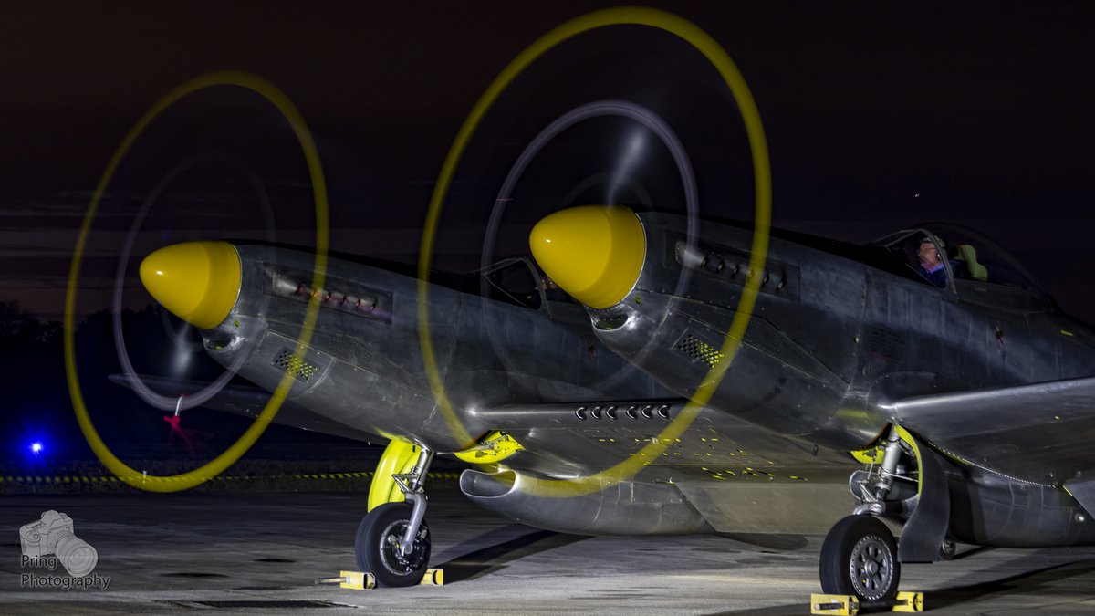 WarbirdAirshow's tweet image. Flashback to when we did a night time run of the XP-82

#nightrun #running #XP82 #TwinMustang #Night #Dark #propellor #aircraft #aviation #merlin #blueflames #spacecoast #fl #florida #spacecoastFl