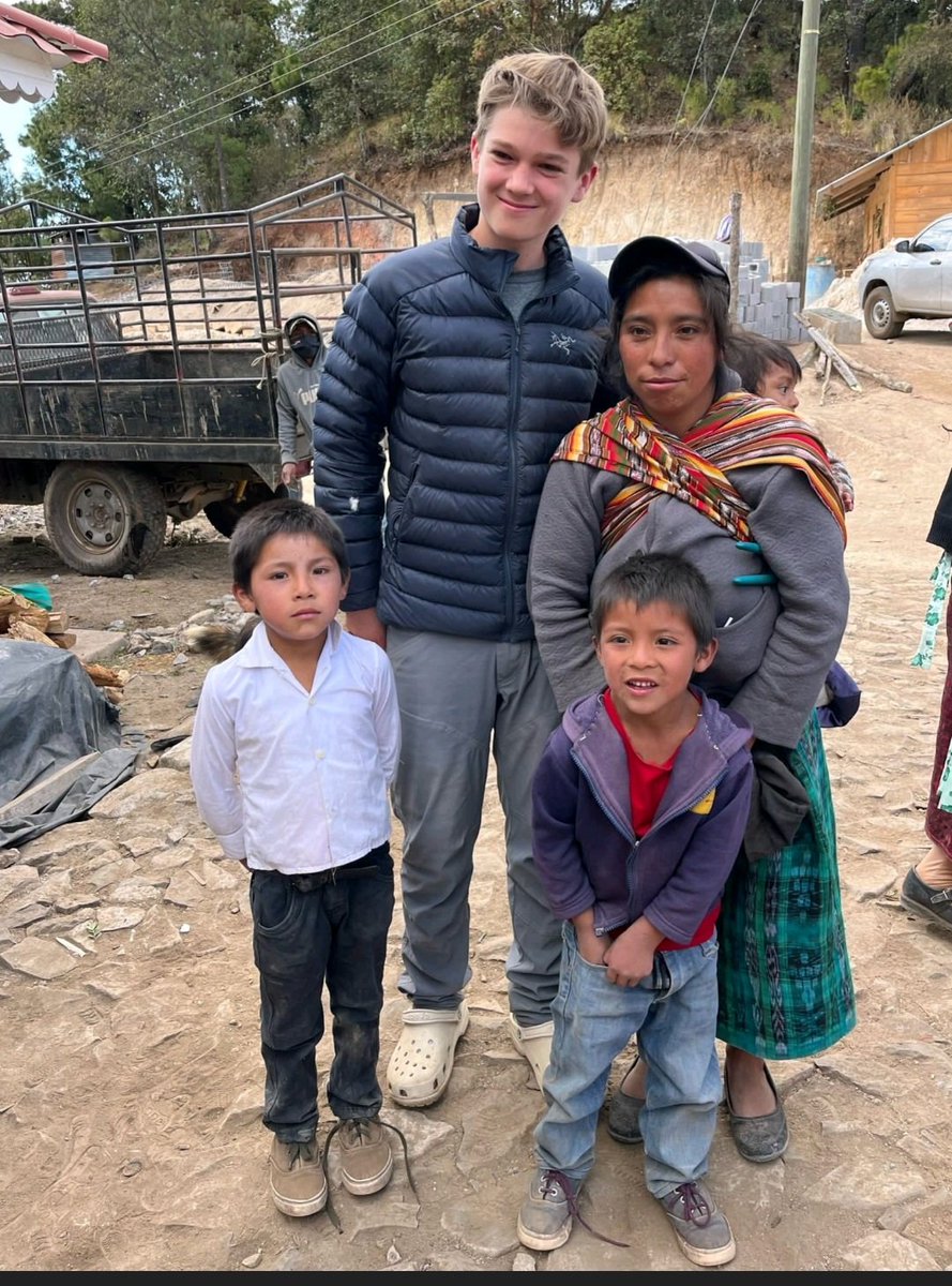 #FlashbackFriday to my @buildOn volunteer trip to Guatemala with my son, Max! 60+ children in San Jerónimo and surrounding villages will attend the school we helped build. Community leaders, parents and grandparents, everyone got involved. It really takes a village!