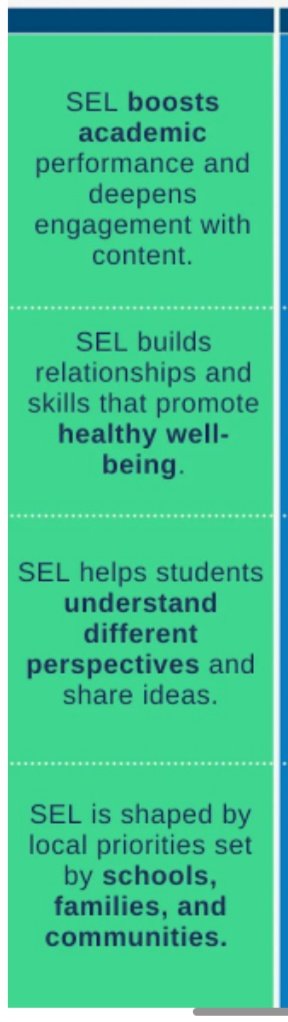 #SELday 🎉 #SEL helps students learn about emotions and how to express those emotions. These skills help out students be global citizens, problem solvers and collaborators. #SELbuildsPOG