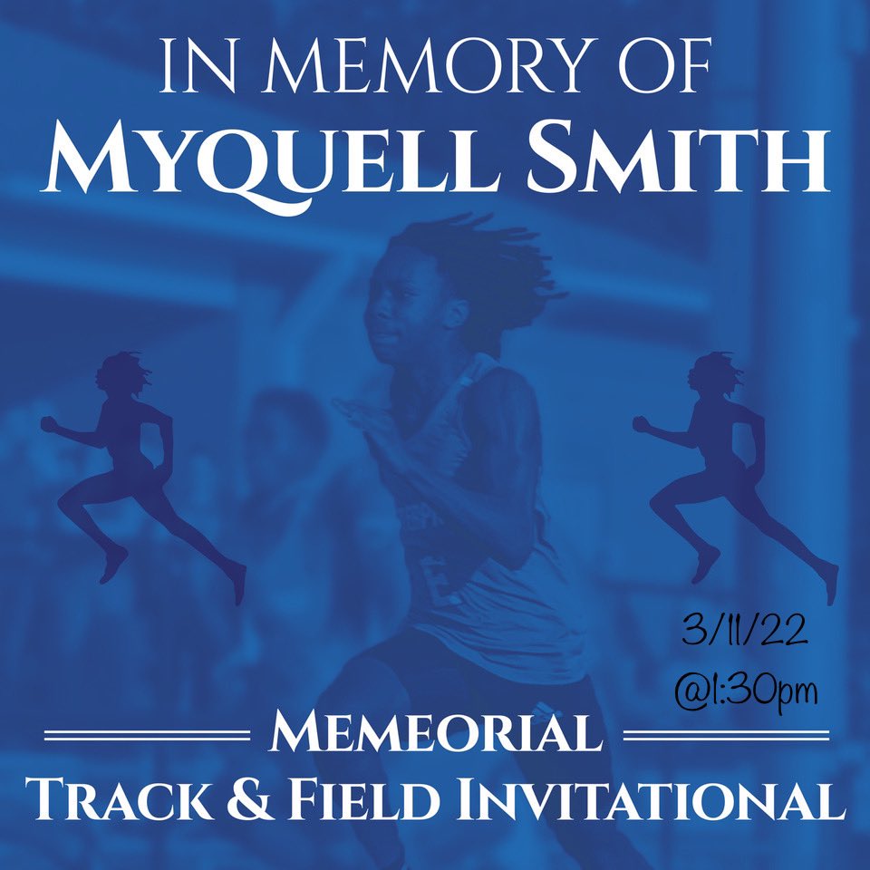 CoachFortney's tweet photo. Today will be a special &amp; emotional day on the track as we host the 1st Annual Myquell Smith Invite   @EnterpriseTf @EnterpriseHighS @CoachKracht https://t.co/0sy2EjZLY4
