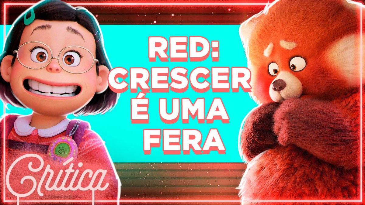 Já tá disponível no Disney+ mas minha crítica não tem spoilers hein? 

UM DOS MELHORES FILMES DA DISNEY PIXAR! Red: Crescer é Uma Fera - Crítica | Alice Aquino
youtu.be/5UGpvyfb5iI
