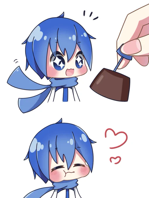 まあるいピンクの子みたいなKAITO 