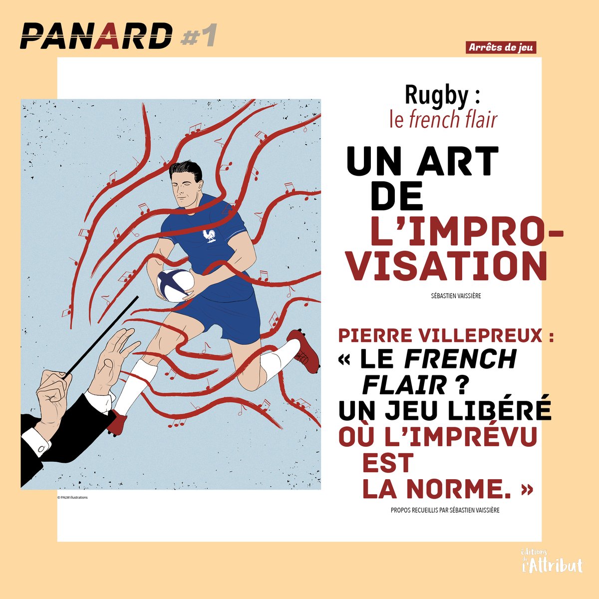 NectartDardDard's tweet photo. « L’expression french flair a été inventée par les Anglais pour désigner ce que fait un joueur français dans une situation où un Anglais tape en touche !" Pierre Villepreux
Les origines du french flair dans #PANARD1 avec @sebvaissiere https://t.co/7tE68QUIG7