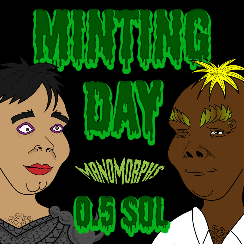 manomorphs's tweet photo. TODAY IS THE DAY MINTING 12AM UTC | 7PM EST

#Solana #SolanaNFTs #SOLnfts  #NFTs #NFT https://t.co/E1NpcrLMiu