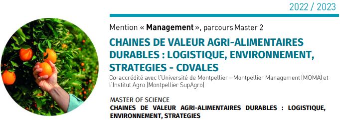 CIHEAMIAMM's tweet photo. Inscrivez-vous au #Master Chaînes de valeur agri-alimentaires durables (#CDVALES) du #CIHEAMMontpellier, co-accrédité @umontpellier, @MtpManagement & @Supagro
Info
https://t.co/C6wXt8zkqZ
#Chainesdevaleur #alimentaires #durables #logistique #environnement #Méditerranée #agronomie https://t.co/NKHsljH7ju