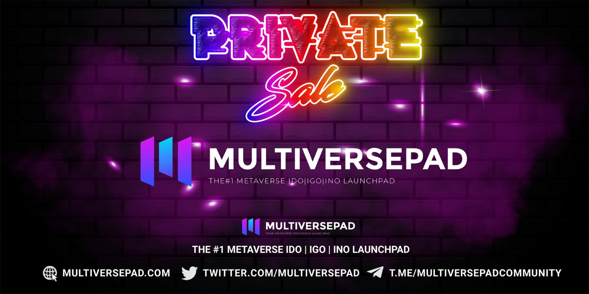 MultiversePad's tweet photo. 💥MTVP Private Sale  on @MultiversePad is LIVE! ✅

💶 $MTVP  Price: $0.017
💰 Total Raise: $50K
🚀 Initial Mkt cap: $170K

📃 Vesting: 10% at listing
🚀 Listing: March 26, 14:00 UTC

Participate here 👉 https://t.co/FoU5bzcRcm

⏰ #FCFS: March 12, 14:00  UTC

#Launchpad #BSC https://t.co/YrJeoc8s8r