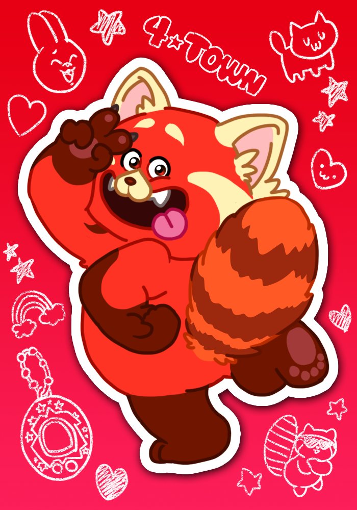 Twitter 上的 𝓨𝓪𝓷𝓪𝓰𝓱𝓲𝓷𝓮 私ときどきレッサーパンダのファンアート描きました 可愛い絵文字出したいがためにタグ全部付ける 私ときどきレッサーパンダ メイリンリー 4town どんな君も どきどきレッサーパンダ あわあわレッサーパンダ モフモフ