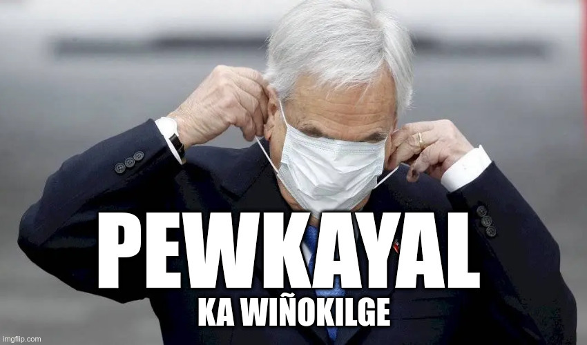 kimeltuwe's tweet photo. Mari mari pu peñi ka pu lamgen! Rume ayiwküleiñ taiñ kimeltual feytachi nhemül. Pewkayal feyta adiós, chau kechiley kastellano zugun mew.
Como siempre, sigamos aprendiendo mapuzugun. Hoy les tenemos esta apropiada expresión Pewkayal 'adiós, chao, nos vemos, etc'. #CambioDeMando https://t.co/t1kaVAEqVY