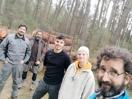 mbg_csic's tweet photo. O grupo XenFor (#Xenética e #Ecoloxía #Forestal) tivo unha produtiva xornada de traballo dentro do GO ACREMA con #Foresin e a #Pemade da @EPSLugo sobre a resinación de piñeiros na sanidade e na calidade da madeira
@mapagob @UniversidadeUSC https://t.co/dTsoZyhUxA