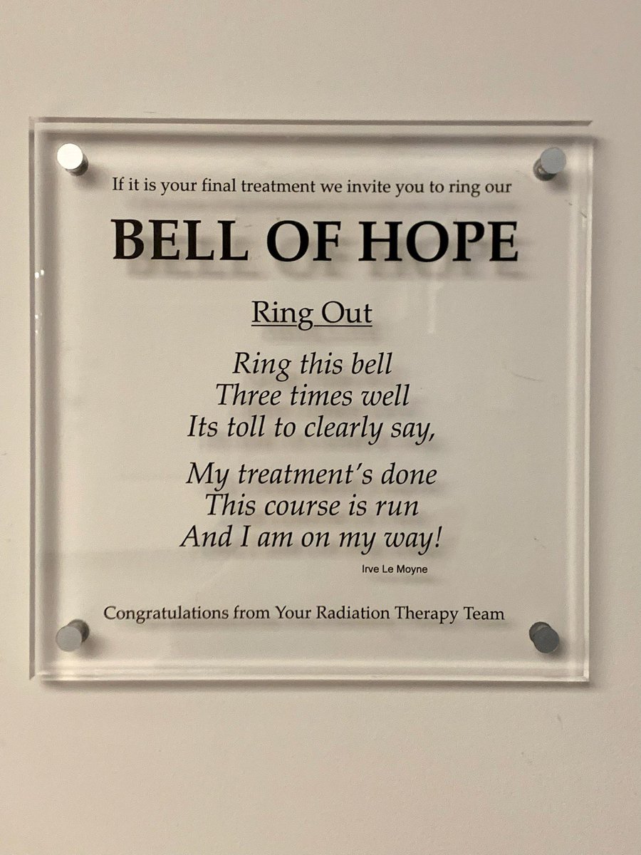 Exciting day yesterday as my wife wrapped up her 20th and final radiation treatment at the Cross Cancer Institute. I’m so proud of how she’s faced the last 6 months head on with such a positive attitude. Thanks to all of the amazing staff who’ve treated her like gold. #Grateful