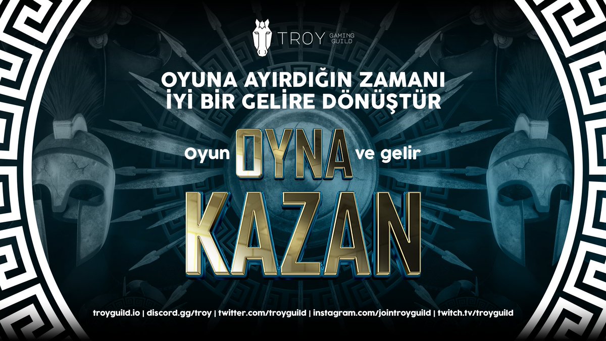 troyguild's tweet photo. Guild sistemi ve P2E hakkında, aklınıza gelebilecek belli başlı soruları cevaplandıran editöryal içeriğimiz @onedio'da yayında.
https://t.co/kitFTwy2vC
#P2E #P2EGaming #p2eGuild #p2eGuilds #BlockchainGaming #TroyGG #DAOs https://t.co/dYbItDIBSr