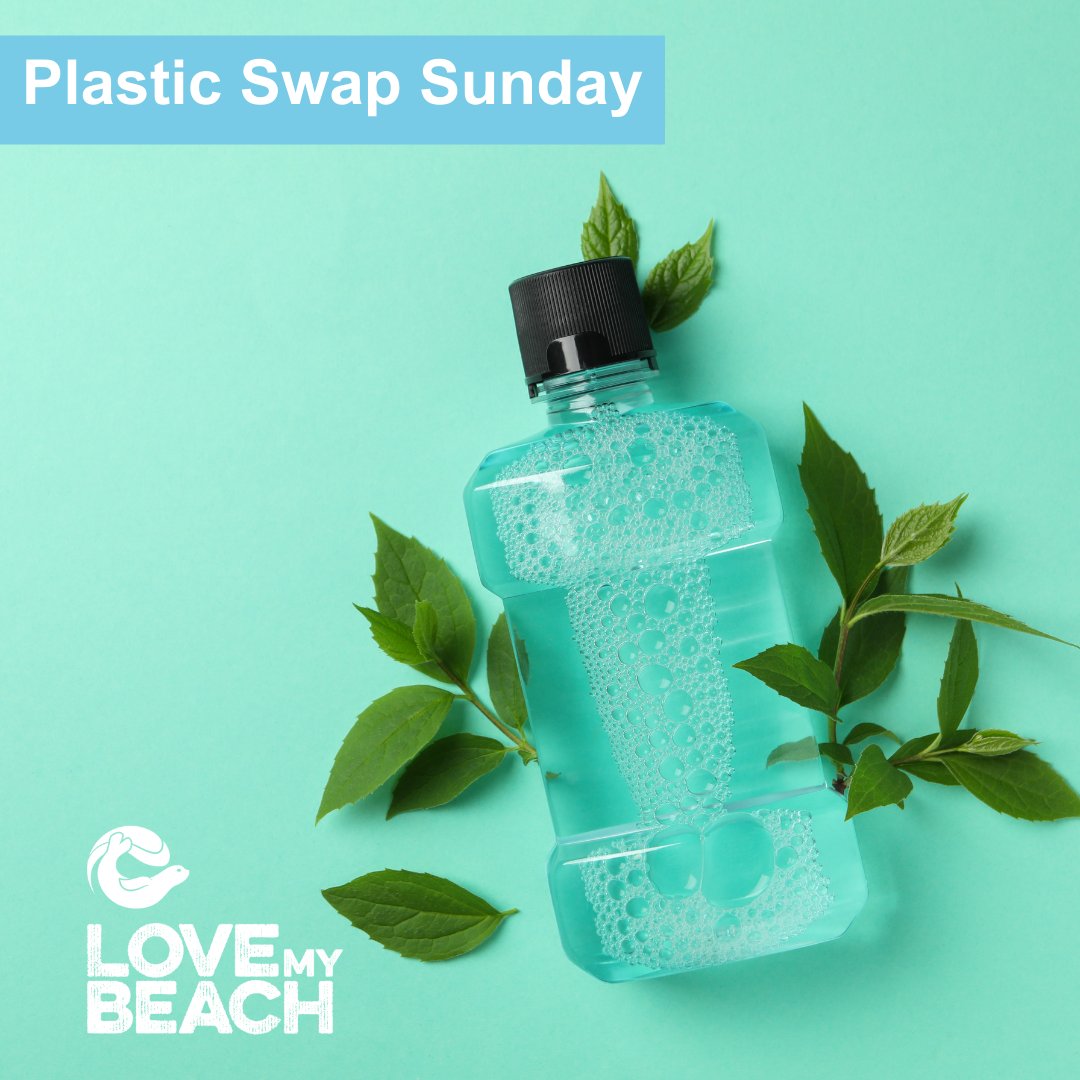 It's Plastic Swap Sunday! 🦀

Most mouthwashes come in plastic bottles and contain harsh chemicals that can end up  negatively effecting the wildlife? 🐟

Try using a natural mouthwash that doesn't come in a plastic bottle! ♻🌊

#PlasticSwapSunday #WOOP #WipeOutOceanPlastics
