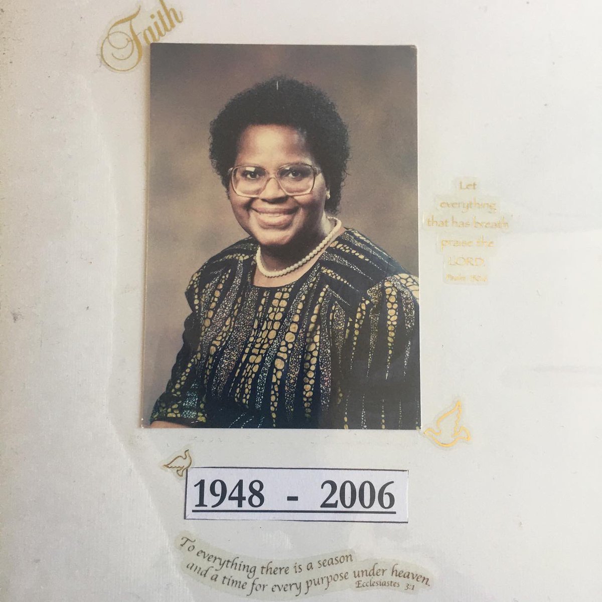 I spent the week after my mother’s death screaming at heaven to give her back to me…
Today, 16 years later…I wish she could have met my sons and daughter… I still feel like screaming at heaven… but I have peace about her absence because by God’s kindness I will see her again.