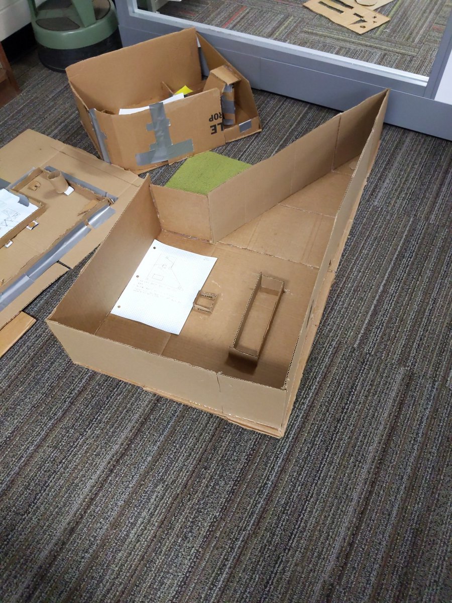 Doing a #makerspace clean up this morning and wanted to share how these awesome projects came together... #WeAreNR