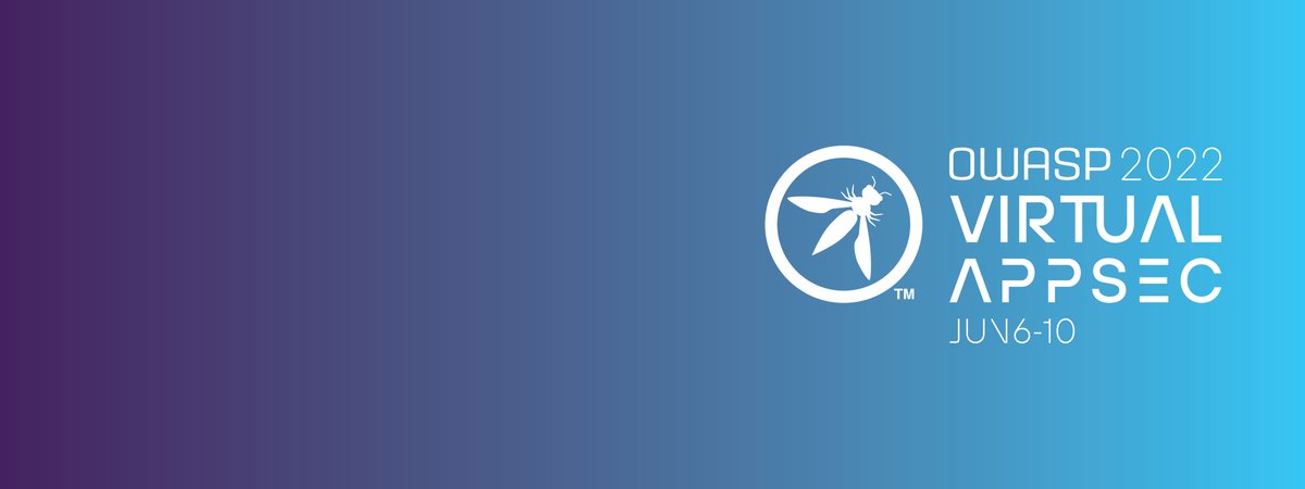 🎉ONLY 3 MONTHS TO GO! Early Bird Registration for #OWASP 2022 Virtual Global AppSec is OPEN!  If you are already planning to attend the event in June be sure you secure these amazing early bird rates NOW 🎟️whova.com/portal/registr…

#cybersecurity #devsecops #infosec