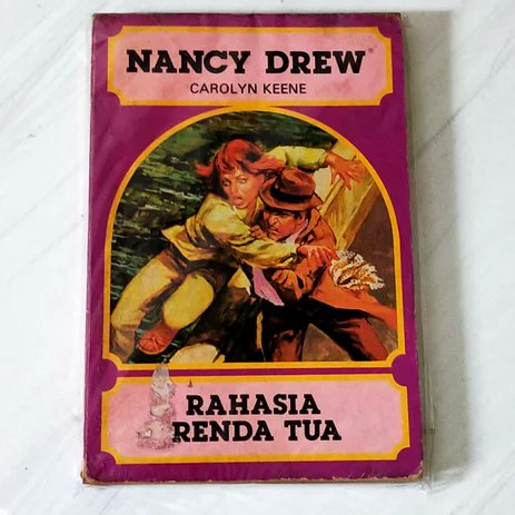 MasakPong's tweet photo. @literarybase Nancy Drew, gara-gara buku ini, jatuh cinta setengah mati sama novel sejak SD https://t.co/zhUWRm2DVX