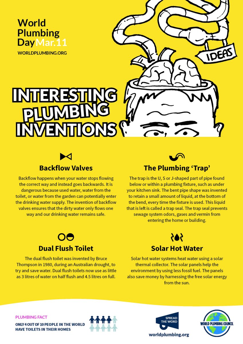 StrategicEnergy's tweet photo. Happy World Plumbing Day! 🚰
Unfortunately, there's still so many people across the globe that still don't have access to these things. Visit @WPlumbingDay to learn more and find out what you can do about it!
#WorldPlumbingDay #CleanWaterForEveryone #SafeSanitationForEveryone https://t.co/JzZQwFXL3K