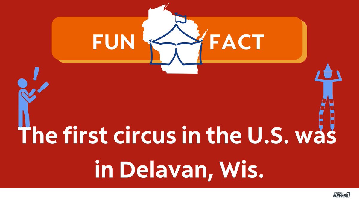 SpectrumNews1WI's tweet photo. FUN FACT FRIDAY: What's your favorite circus act?

#FunFactFriday #WisconsinFunFact #WIFunFact https://t.co/nL4kTsd0M8