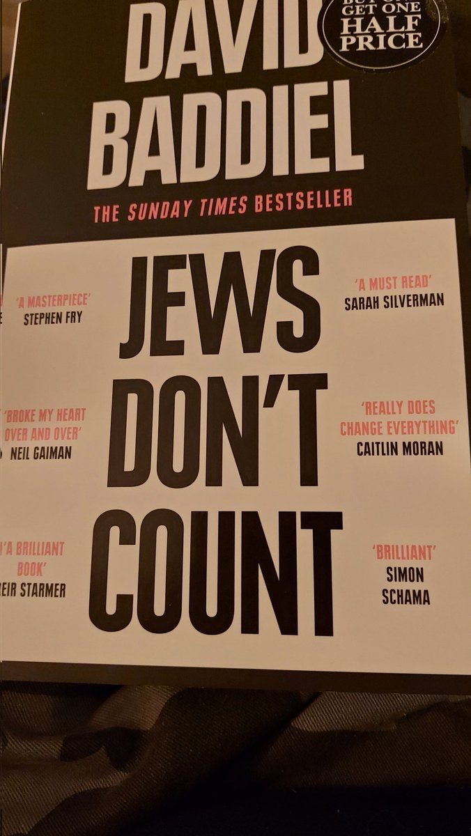 davieding's tweet photo. Just finished reading this by David @Baddiel very informative and enjoyable certainly opened my eyes https://t.co/MOJftFLLTi