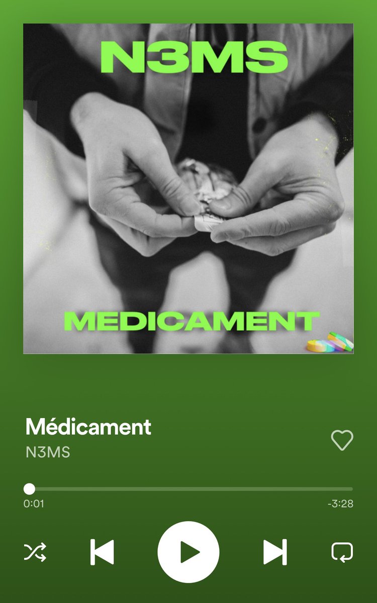 Médicament dispo partout 💊
