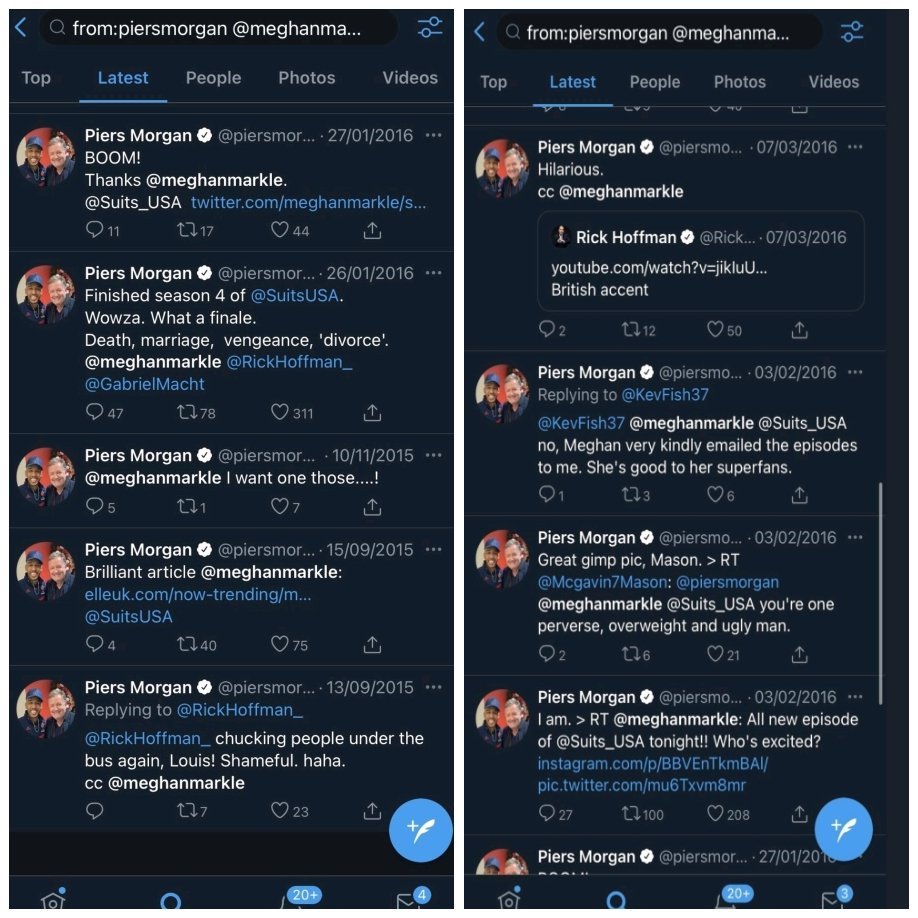 Ualreadylate's tweet photo. Piers Morgan is a #MeghanMarkle super fan turned stalker who lied about getting a drink with her. #receipts 

PASS IT ON!

*Pictures by @Coldwar_Steve https://t.co/XW2NjuBGTt