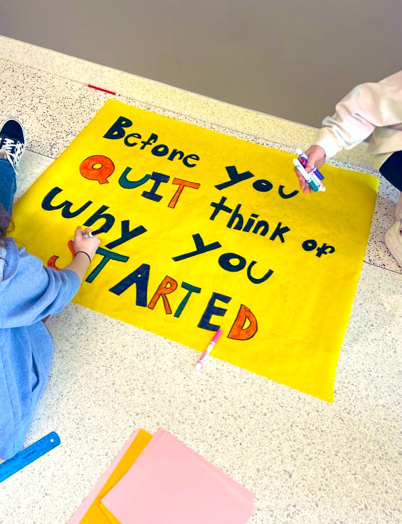 CounselingWrms's tweet photo. Today is the 2nd Advisory Happy Day of the school year, and it is also #SELDay2022 !! Students are starting the day with decorating the building with signs and banners! They’ll move on to a day full of fun and games as they work together! Thanks Advisory Coaches! @SEL4USA @SEL4NJ https://t.co/KJDJSzoZ2g