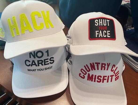 We got you covered with our extensive selection of fun hats!! #indianwellsgolfresort, #troon, #indianwells