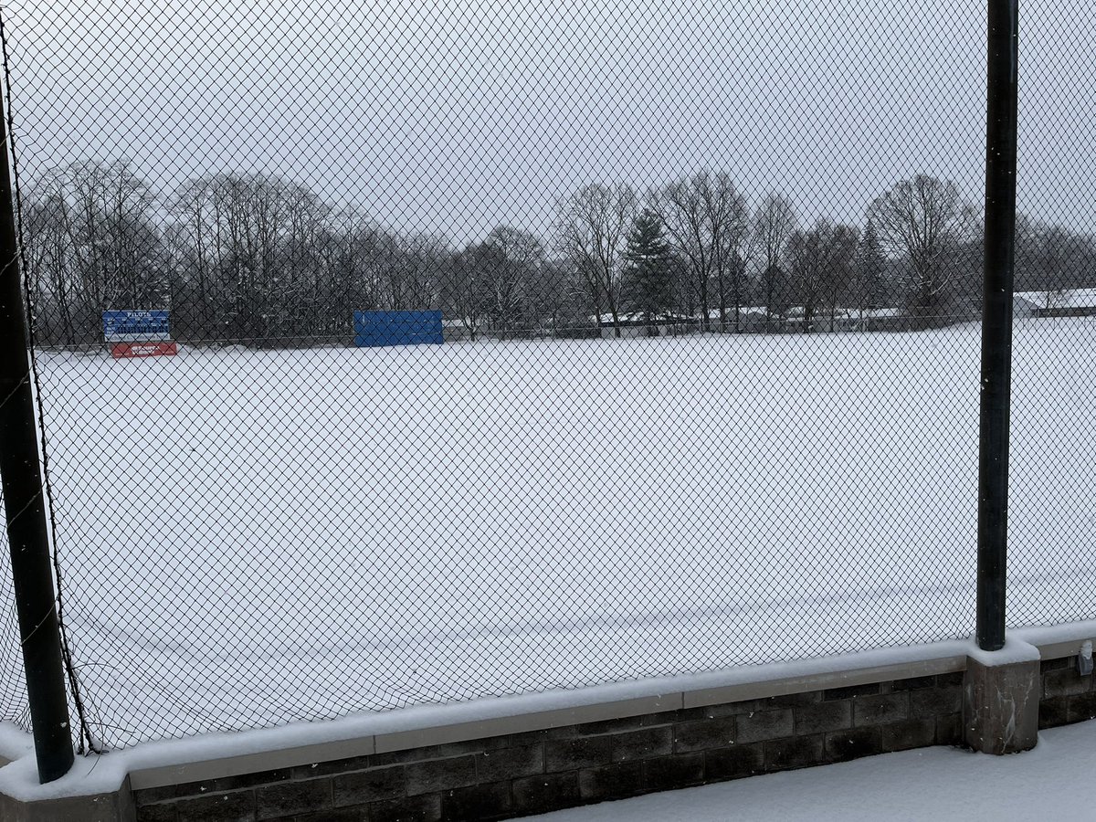 Coach_Zart's tweet photo. Baseball season, really!?  We are 22 games into our season and still have not had 1 practice on our field!!😒😏 https://t.co/RH8Vy5kvjp