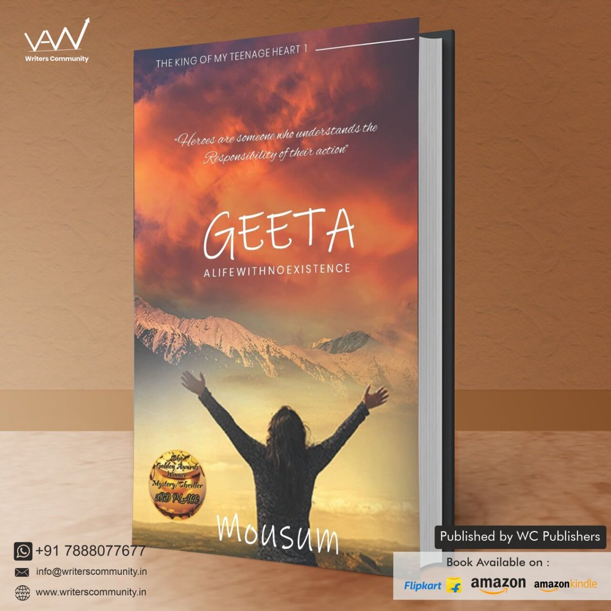 Geeta-A-life-with-No-Existence-by-Mousum About Book This is a psychological thriller exploring the quest of a brother-sister duo centered around a neighborhood kid who quickly becomes one of their good friends. But something is amiss in this family and the way they treat their