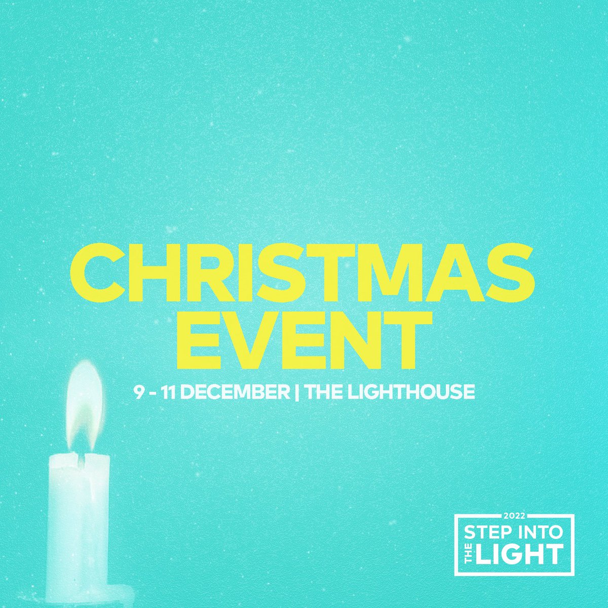 Step into the light with our Christmas Event✨

Our final event of 2022 will take place at The Lighthouse from the 9th to the 11th of December ✨

#alookahead #stepintothelight