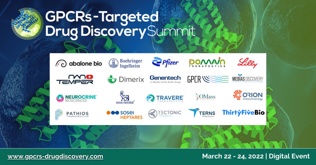 GPCRs - Targeted Drug Discovery Summit 2022 tweet media