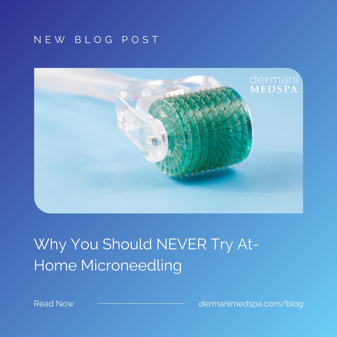 dermanimedspa's tweet photo. Do you know the differences between mechanical #microneedling with The #SkinPen vs at-home manual microneedling with #dermarolling? Check out today's #blogpost to learn why you should ALWAYS trust a licensed professional to perform your microneedling! https://t.co/f93MmPlIVx https://t.co/KXiV1IoaPH