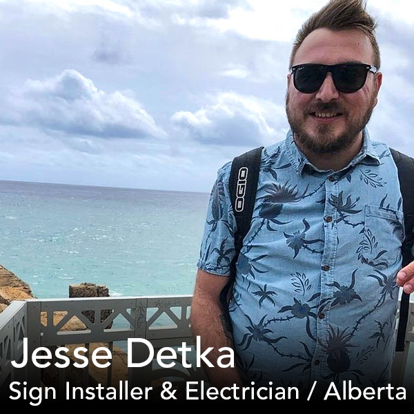 mediaresources's tweet image. It's Friday and the moment we have all been waiting for - #featurefriday! Meet, Jesse Detka!  Jesse is one of our Sign Installers in Alberta, who is known to be an absolute rockstar in his role!  Thank you for all that you do Jesse!  🤩

#employeeappreciaiton #signinstaller