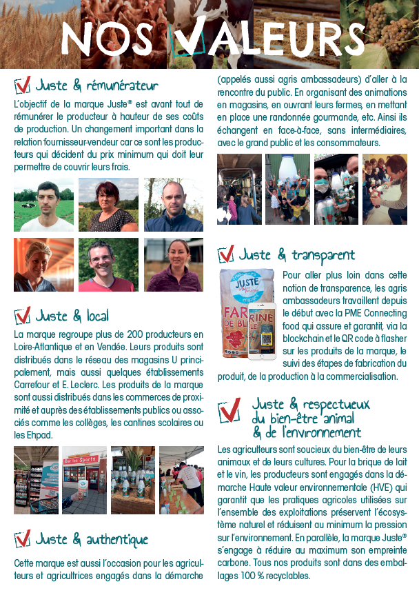 Marque_Juste's tweet photo. Les ambassadeurs de la marque @JusteEtVendeen et @JusteDeLA seront présents lundi et mardi prochain au @SalonVendeeprho 
Vous êtes un professionnel de la restauration ? 
de la boulangerie/pâtisserie ?
de l'hôtellerie ?

Venez découvrir notre gamme de produits HALLE B, stand 37bis https://t.co/bLNEXiB8Cx