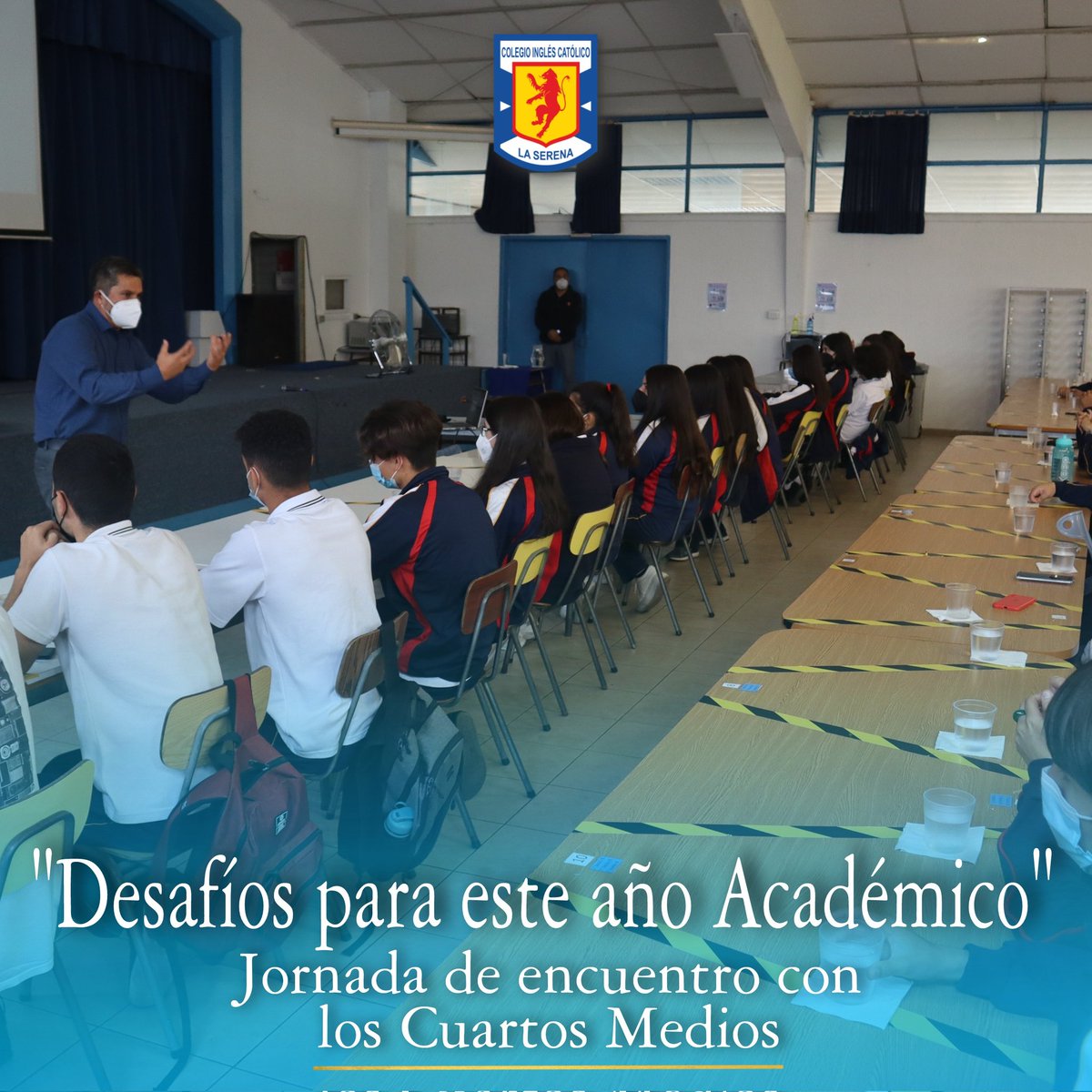 activa_historia's tweet photo. "Desafíos Para Este Año Académico"
Jornada de encuentro con los Cuartos Medios.
Momento para competir ideas para el futuro de nuestros estudiantes.

#COLEGIOINGLÉSCATÓLICO https://t.co/IIM6qbpd0H