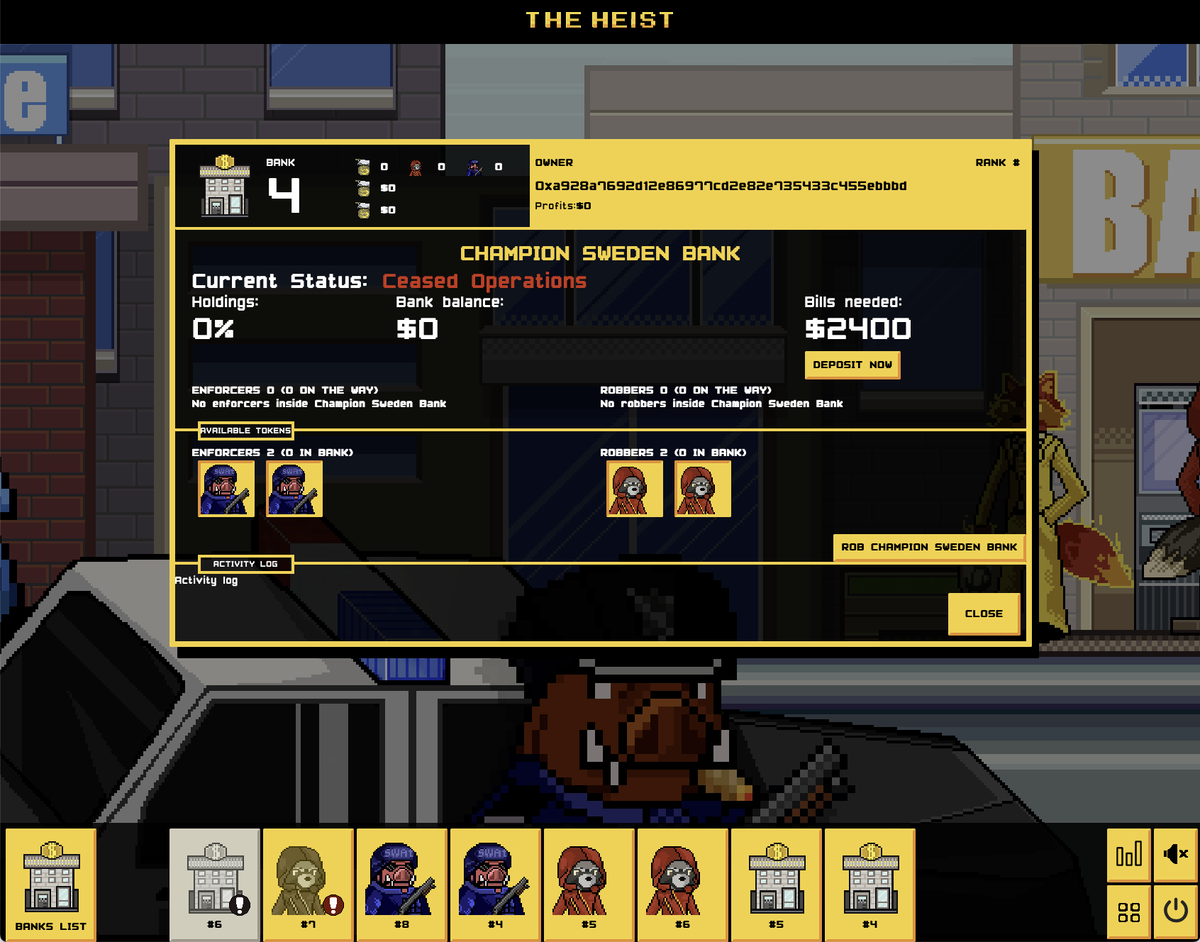 OctoHedz's tweet photo. 🎉3 WL for Octohedz X The Heist🎉

1. Like, RT, tag 3 friends
2. Follow @theheistgame &amp; @OctoHedz
3. Join  https://t.co/jGQN0PHWM5

For More Details check out and their press kit https://t.co/56mjqDV1Jt

Winners will be drawn within 24 hrs. Good Luck! https://t.co/DhOrH3o8J3