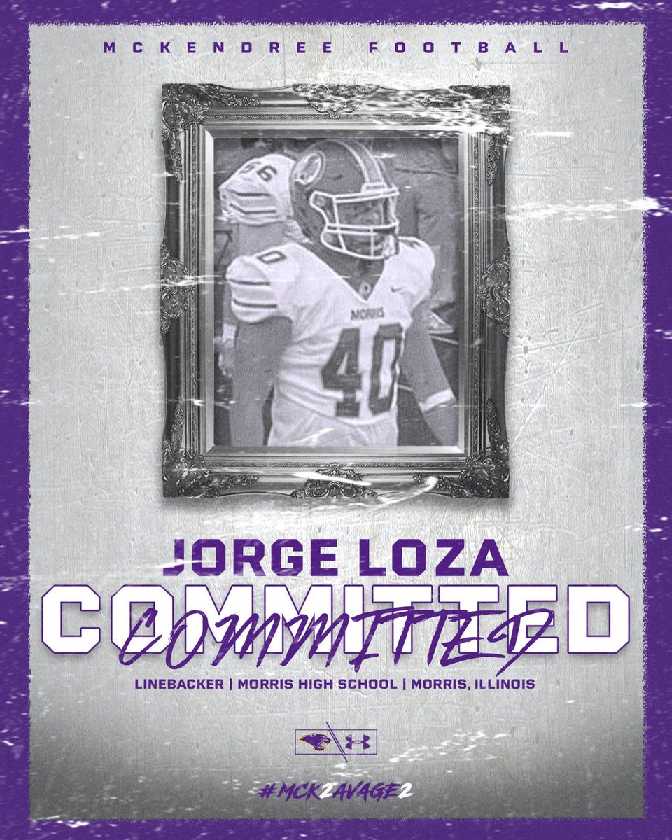 #AGTG I would like to announce my commitment to <a href="/Mckendree_FB/">McKendree Football</a>. Thanks to <a href="/CoachRejfek/">Jason Rejfek</a>, <a href="/MikeBabcock44/">Mike Babcock</a>, and <a href="/CoachSKelly44/">Sean Kelly</a> for the opportunity. #letsride💯