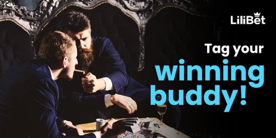 🗣 TAGG DIN VENN👫

Stor konkurranse idag! Kjører denne helt frem til søndag, da vi trekker to vinnere av 2000kr i oddsbonus HVER!😁

1. Retweet + følg oss🥳
2. Tagg en eller flere venner

Enda ikke konto ø? Lag via link idag, og få 200kr gratis. ⤵️
Link: VIPspiller.no