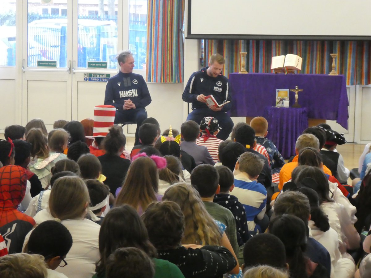 To Celebrate World Book Day, MCT visited a local School with @billymitchell_8 for a book reading. This went down brilliantly amongst the children. MCT also made a fun football/book-related presentation that was given to local schools to encourage reading amongst the young people.