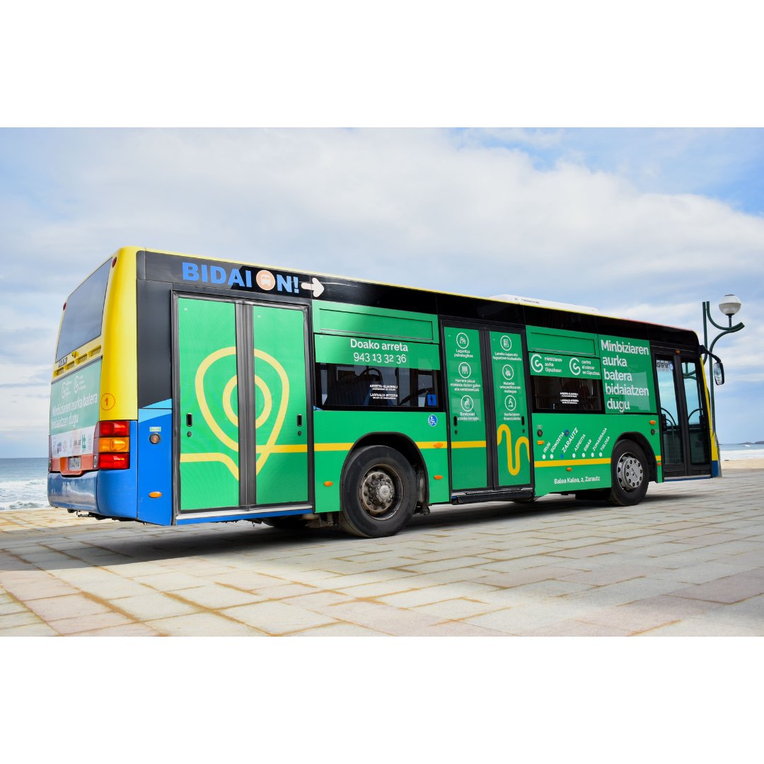 ContraCancerGP's tweet image. Zarautzen ere bai, minbiziaren aurka batera bidaiatzen dugu! 🚌💚

Este bus recorrerá las calles con el objetivo de informar a la población de la localización de las sedes y de los servicios gratuitos que ofrece la Asociación en toda la provincia.