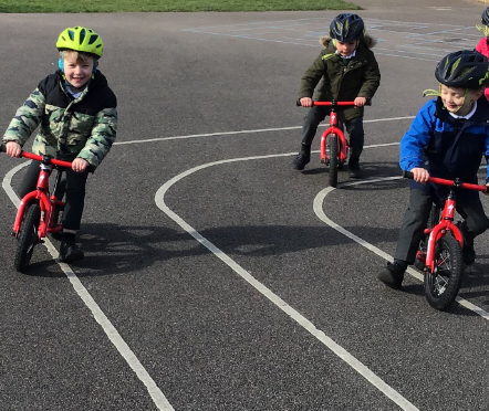 TrafalgarInfant's tweet photo. Our Reception classes have had great fun over the past 2 weeks with their Balance Bike training. Check out these photos of them in action. 🚴‍♀️🚴‍♂️ https://t.co/stmBBO80ap