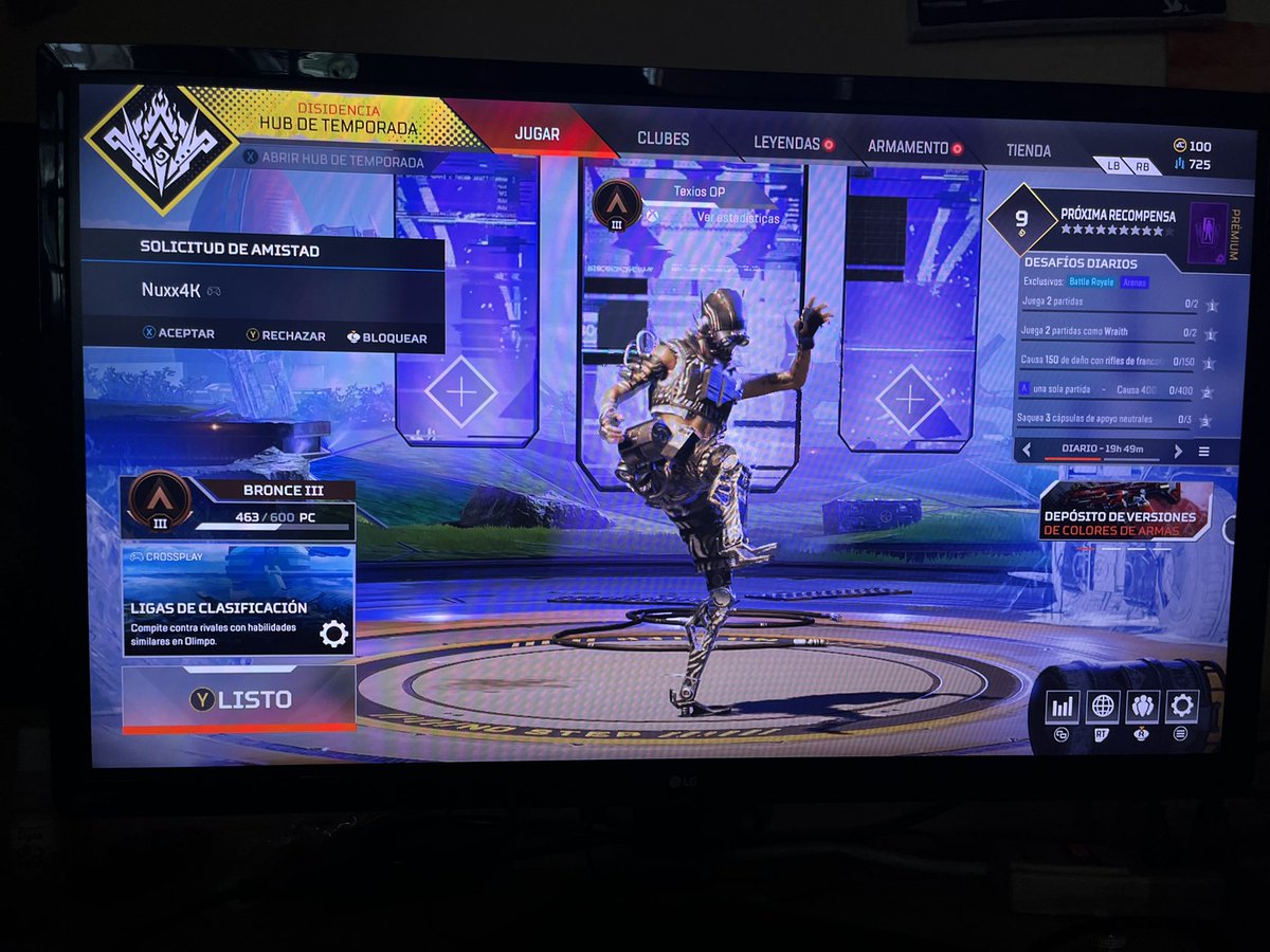 Un amiguito para apex soy predator en cuerpo de bronce😎👌🏻