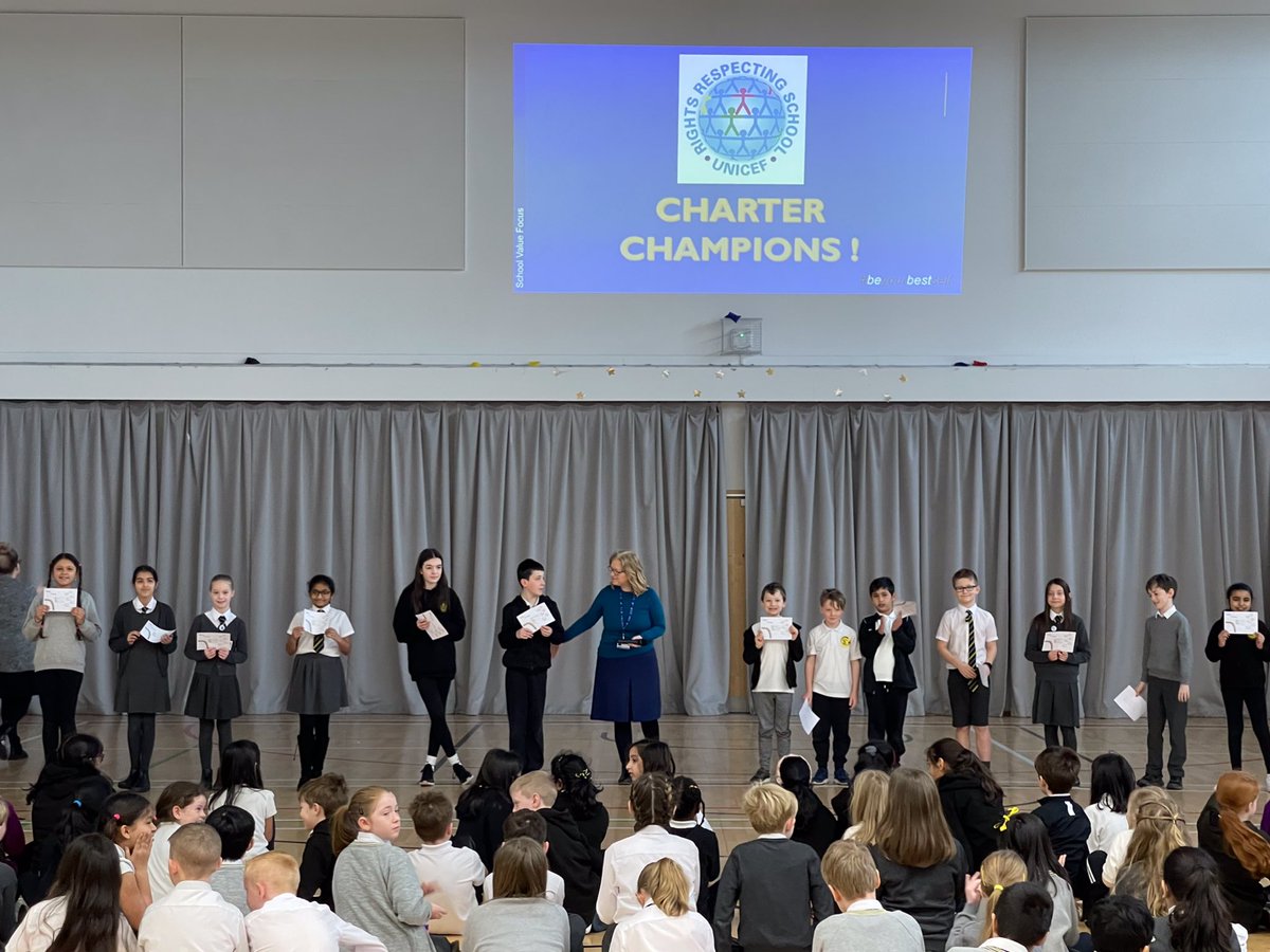 stclarespserc's tweet photo. Well done to this week’s Charter Champions from P4-7! 👏🏼⭐️ #rightsrespectingschool #silveraware #charterchampion https://t.co/aJEUhBnlxQ