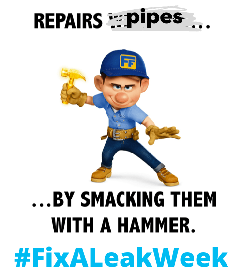 morantimothy's tweet photo. Fix It Felix is going rogue prepping for #FixALeakWeek next week. Are you ready?
#watercomms #watermeme @Rogue_Water @RogueWaterLab @EPAwater @KYTNSectionAWWA @awwa https://t.co/Sr4ruNeoB3
