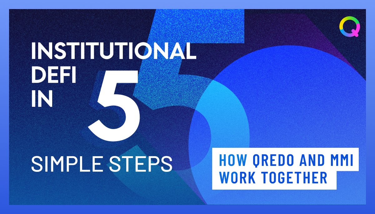 OpenCustody's tweet photo. Curious about how Qredo's integration with @MMInstitutional works? 🤔
In our latest post, we unpack the main features of this exciting combination.
Discover why Qredo-MMI is the complete tech stack for institutional #DeFi and #Web3 💪
➡️ https://t.co/9kOOeNSLfm https://t.co/8GcDoWPdrT