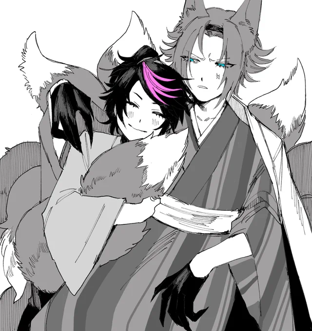拾い子と九尾💚🤎 