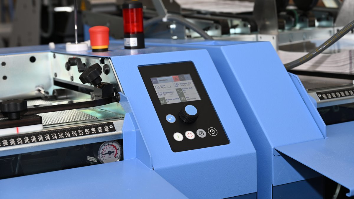 MullerMartiniNA's tweet photo. Primera PRO Saddle Stitcher ~ The smart solution
Learn more about why the Primera PRO is the ideal saddle stitcher for a wide range of products – for short runs as well as longer runs. Go to https://t.co/buyKeJKn5J
#mullermartini #yourstrongpartner #primerapro #saddlestitcher https://t.co/C4tDaHrIJK