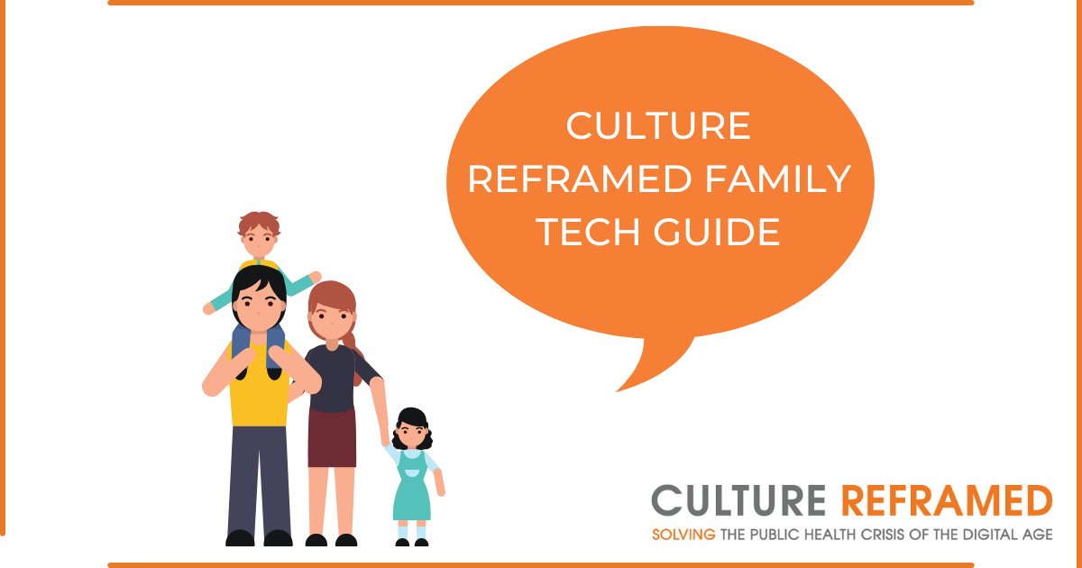 Kids are exposed to hypersexualized media and online pornography daily. Raise kids with healthy tech boundaries with our Family Tech Guide/Agreement: parents.culturereframed.org/tech-guide/